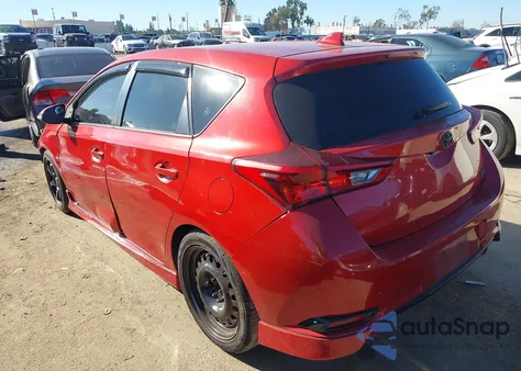 2017 Toyota Corolla Im z USA, uszkodzony, nr VIN JTNKARJE9HJ537536